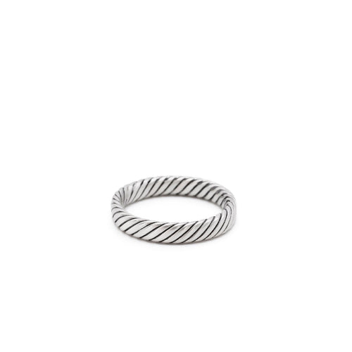 Averden™ Halo Ring silver men jewelry on white background